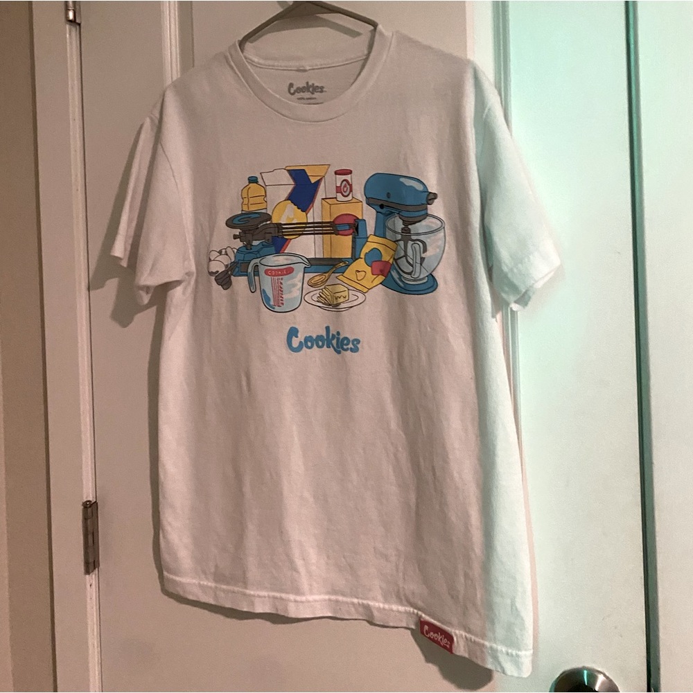 White tee cookies bake set 420